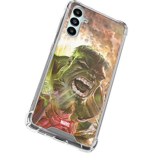 Marvel Hulk Savage Hulk Galaxy A14 5G Clear Case