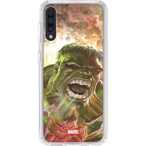 Marvel Hulk Savage Hulk Galaxy A50 Clear Case