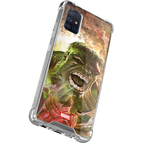 Marvel Hulk Savage Hulk Galaxy A51 5G Clear Case