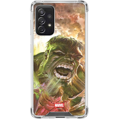 Marvel Hulk Savage Hulk Galaxy A72 5G Clear Case