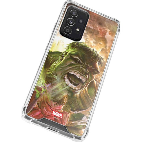 Marvel Hulk Savage Hulk Galaxy A72 5G Clear Case
