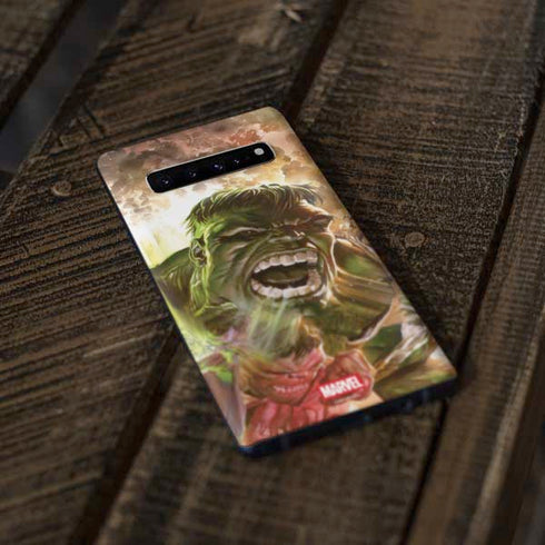 Marvel Hulk Savage Hulk Galaxy S10 Plus Skin