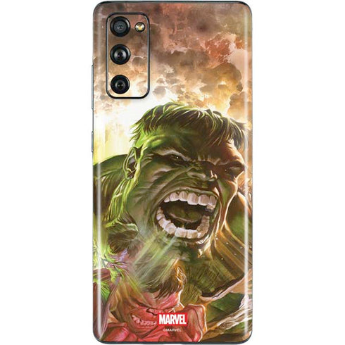 Marvel Hulk Savage Hulk Galaxy S20 Fan Edition Skin