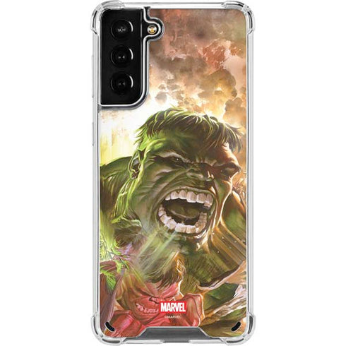 Marvel Hulk Savage Hulk Galaxy S21 Plus 5G Clear Case