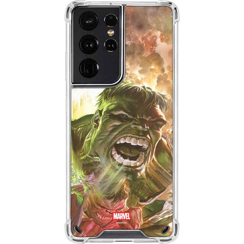 Marvel Hulk Savage Hulk Galaxy S21 Ultra 5G Clear Case