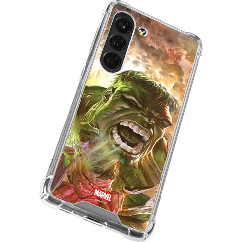 Marvel Hulk Savage Hulk Galaxy S23 Clear Case