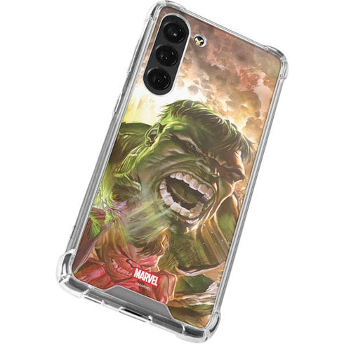 Marvel Hulk Savage Hulk Galaxy S24 FE Clear Case