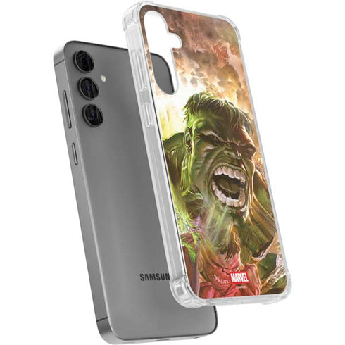 Marvel Hulk Savage Hulk Galaxy S24 Plus Clear Case