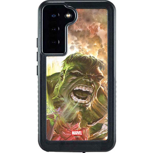 Marvel Hulk Savage Hulk Galaxy S24 Plus Waterproof Case