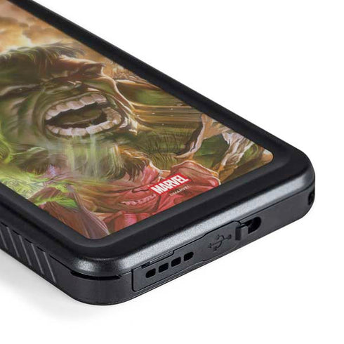 Marvel Hulk Savage Hulk Galaxy S24 Plus Waterproof Case