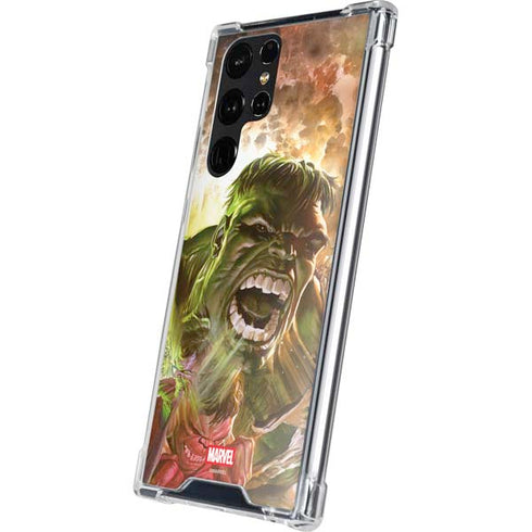 Marvel Hulk Savage Hulk Galaxy S24 Ultra Clear Case