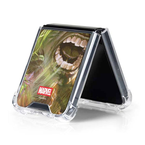 Marvel Hulk Savage Hulk Galaxy Z Flip5 5G Clear Case