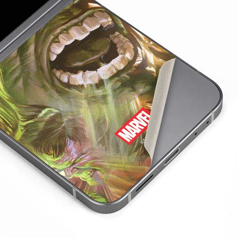 Marvel Hulk Savage Hulk Galaxy Z Flip6 Skin