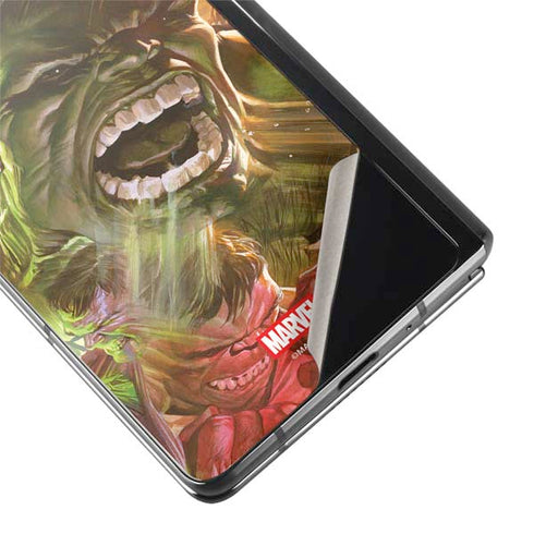 Marvel Hulk Savage Hulk Galaxy Z Fold2 5G Skin