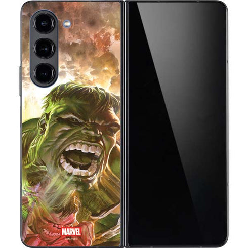 Marvel Hulk Savage Hulk Galaxy Z Fold5 5G Skin
