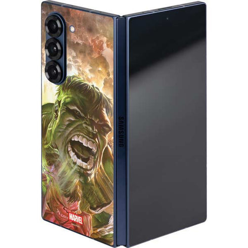 Marvel Hulk Savage Hulk Galaxy Z Fold6 Skin