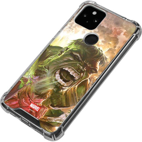 Marvel Hulk Savage Hulk Google Pixel 5a 5G Clear Case
