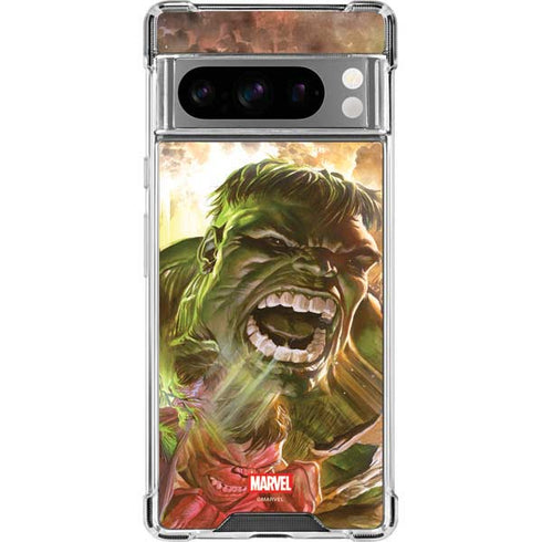Marvel Hulk Savage Hulk Google Pixel 8 Pro Clear Case