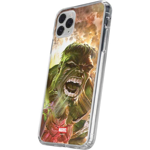 Marvel Hulk Savage Hulk iPhone 11 Pro Clear Case