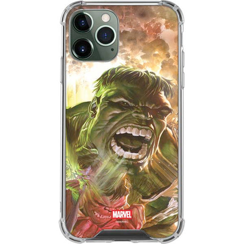 Marvel Hulk Savage Hulk iPhone 12 Pro Max Clear Case