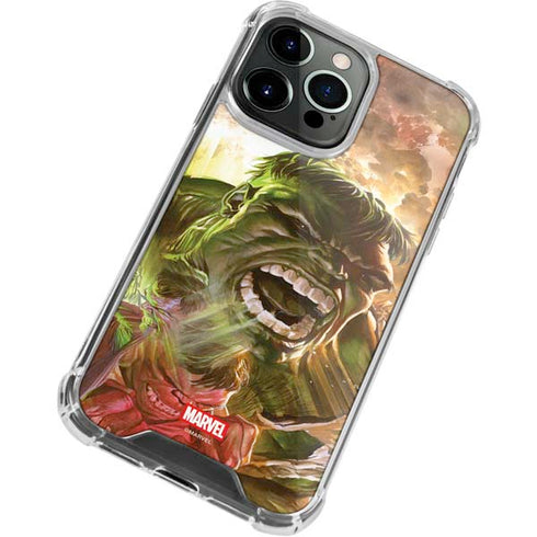 Marvel Hulk Savage Hulk iPhone 13 Pro Clear Case