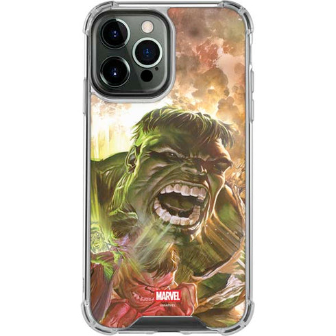 Marvel Hulk Savage Hulk iPhone 13 Pro Max Clear Case