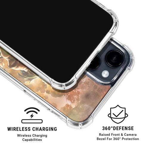 Marvel Hulk Savage Hulk iPhone 14 Plus Clear Case