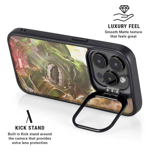 Marvel Hulk Savage Hulk iPhone 14 Pro Max Kickstand Case