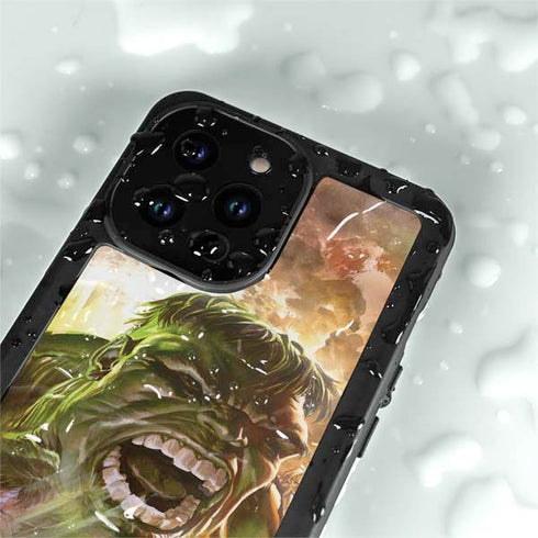 Marvel Hulk Savage Hulk iPhone 14 Pro Max Waterproof Case
