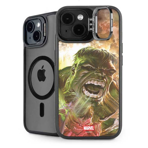 Marvel Hulk Savage Hulk iPhone 15 Kickstand Case
