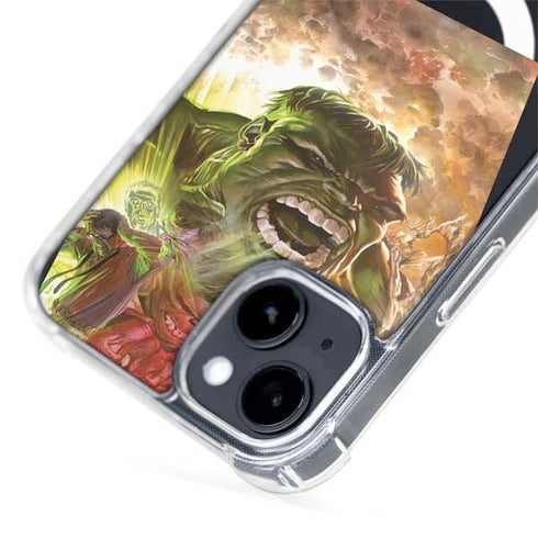 Marvel Hulk Savage Hulk iPhone 15 Plus MagSafe Case