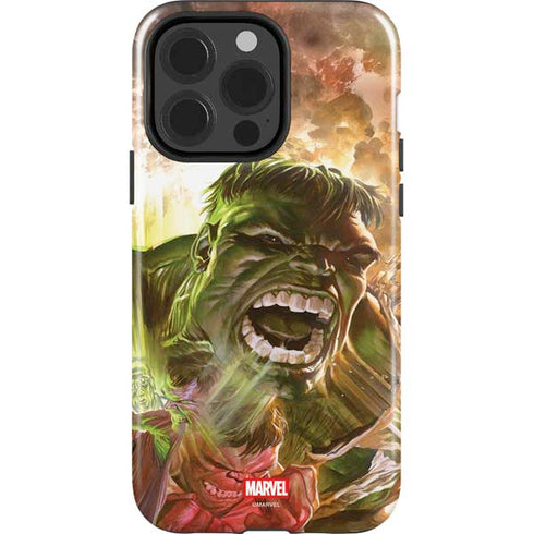 Marvel Hulk Savage Hulk iPhone 15 Pro Impact Case