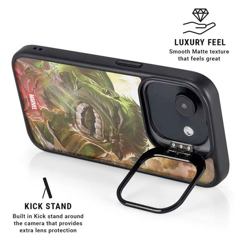 Marvel Hulk Savage Hulk iPhone 16e Kickstand Case
