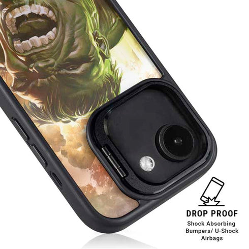 Marvel Hulk Savage Hulk iPhone 16e Kickstand Case