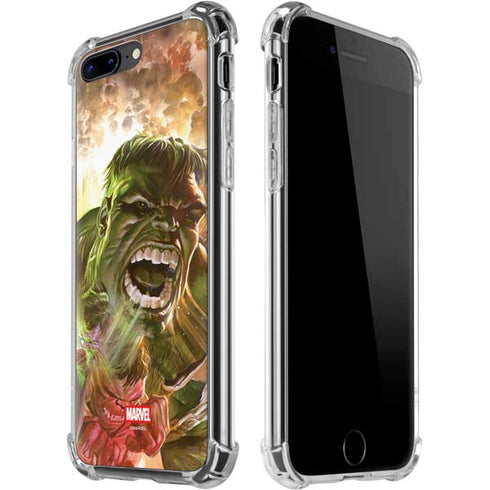 Marvel Hulk Savage Hulk iPhone 7/8 Plus Clear Case