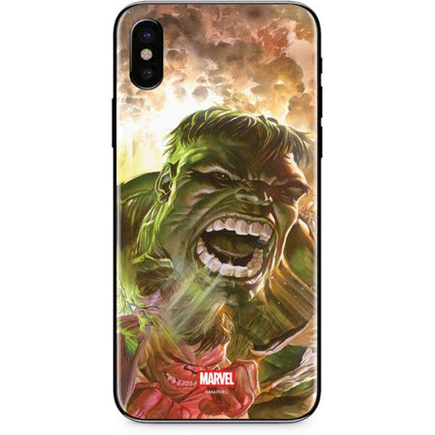Marvel Hulk Savage Hulk iPhone X Skin