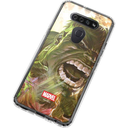 Marvel Hulk Savage Hulk LG K51/Q51 Clear Case