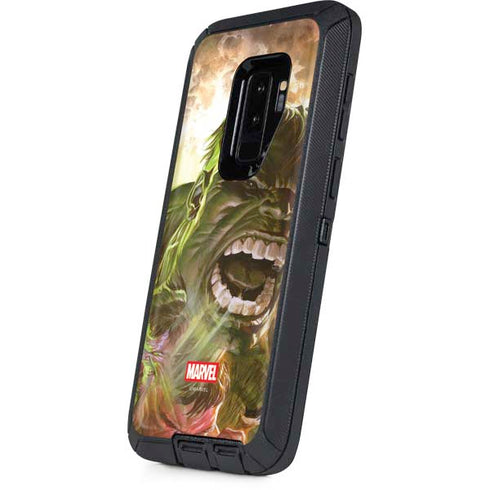 Marvel Hulk Savage Hulk Otterbox Defender Galaxy Skin