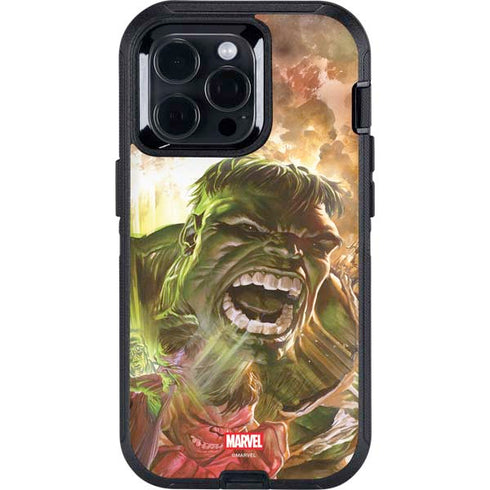 Marvel Hulk Savage Hulk Otterbox Defender iPhone Skin