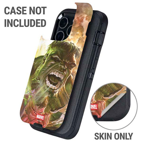 Marvel Hulk Savage Hulk Otterbox Defender iPhone Skin