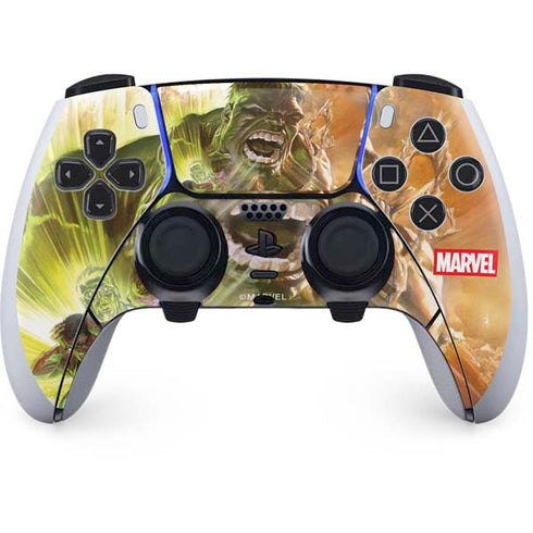 Marvel Hulk Savage Hulk PS5 DualSense Edge Pro Controller Skin