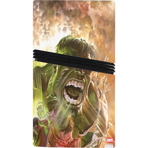Marvel Hulk Savage Hulk PS5 Pro Console Skin