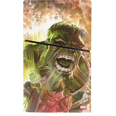 Marvel Hulk Savage Hulk PS5 Slim Digital Edition Bundle Skin