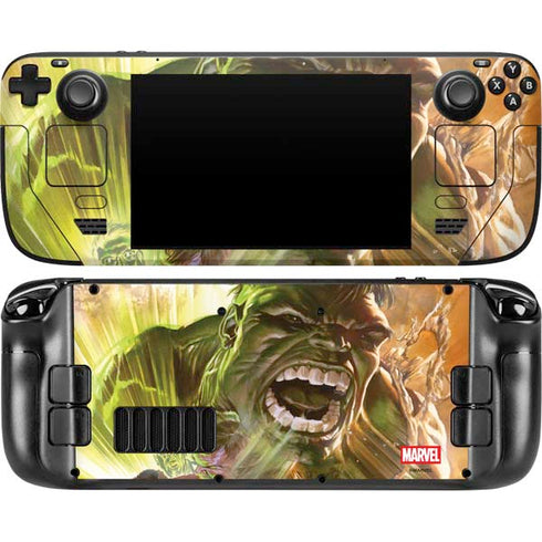 Marvel Hulk Savage Hulk Steam Deck Handheld Gaming Computer Skin