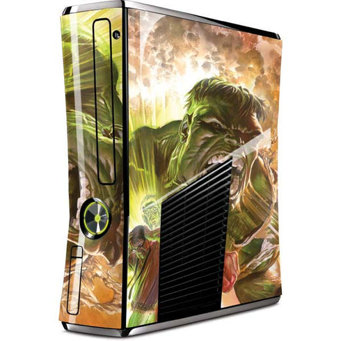Marvel Hulk Savage Hulk Xbox 360 Slim (2010) Skin