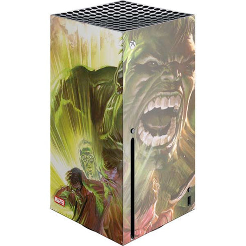 Marvel Hulk Savage Hulk Xbox Series X Console Skin