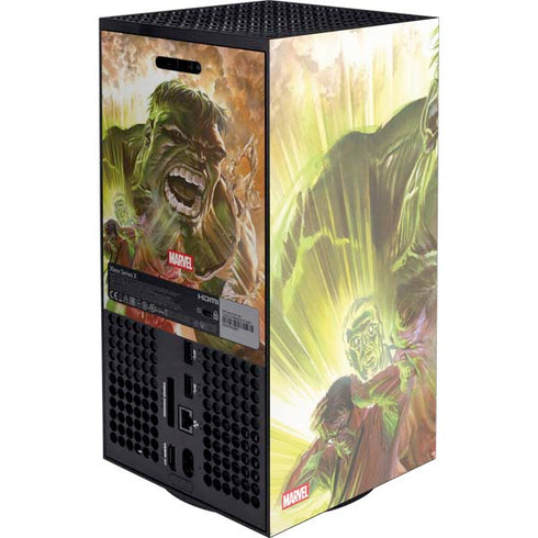 Marvel Hulk Savage Hulk Xbox Series X Console Skin