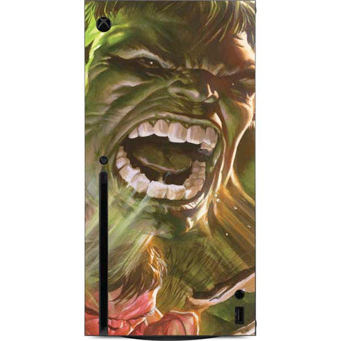 Marvel Hulk Savage Hulk Xbox Series X Console Skin