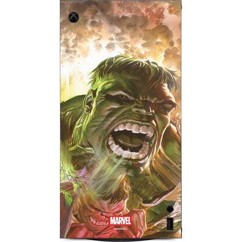 Marvel Hulk Savage Hulk XBox Series X Digital Edition Console Skin