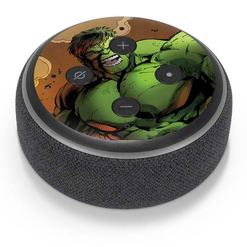 Marvel Hulk Smash Amazon Echo Dot Skin